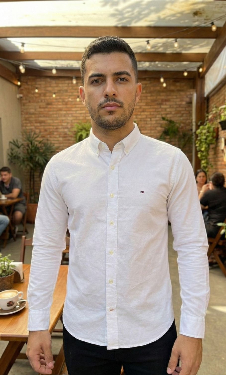 Camisa Manga Longa Tommy Hilfiger