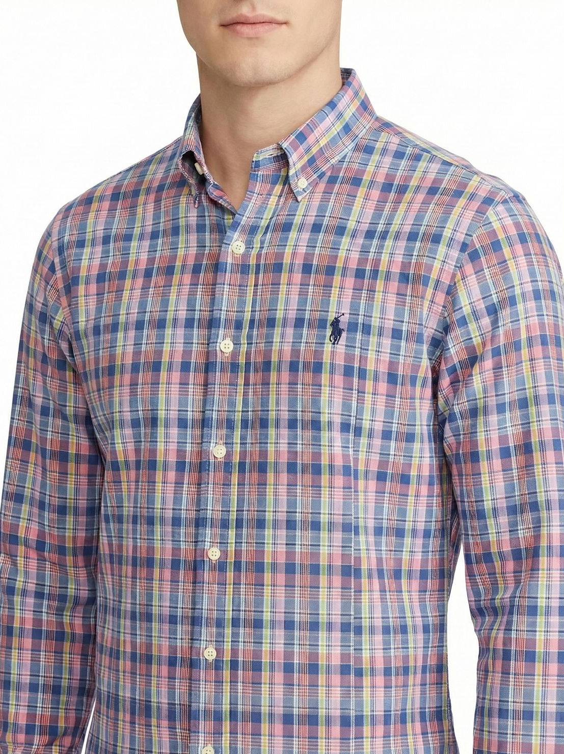 Camisa Manga Longa Xadrez Americano Polo Ralph Lauren