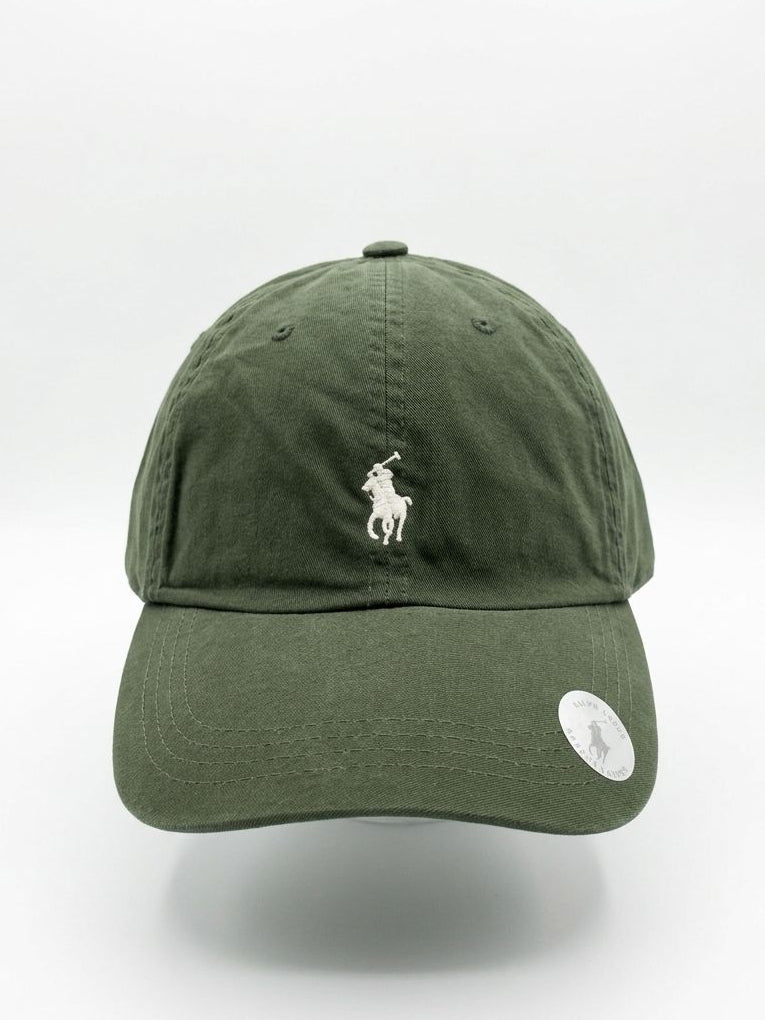 Boné Polo Ralph Lauren Pony Branco
