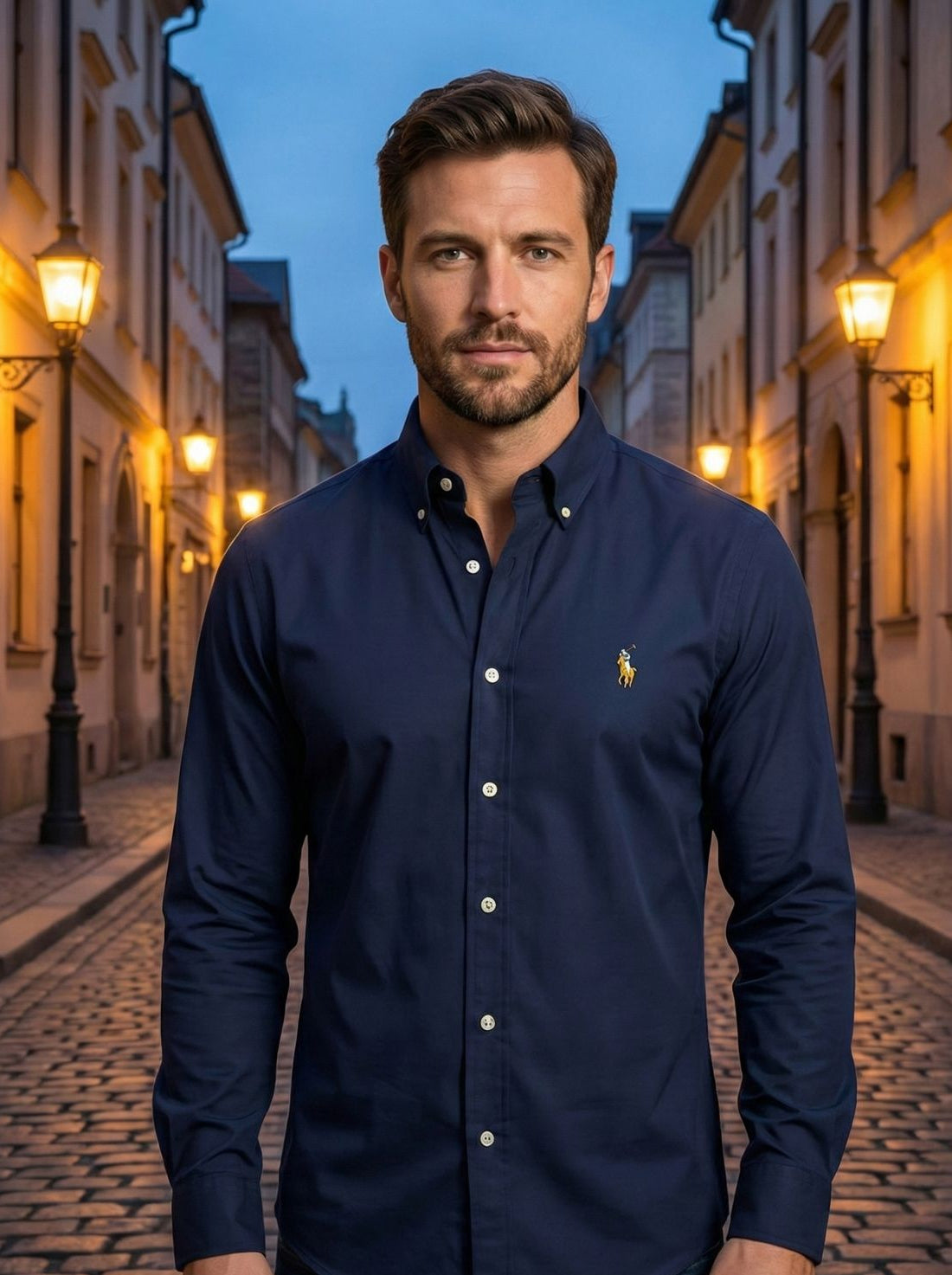 Camisa Manga Longa Lisa Polo Ralph Lauren