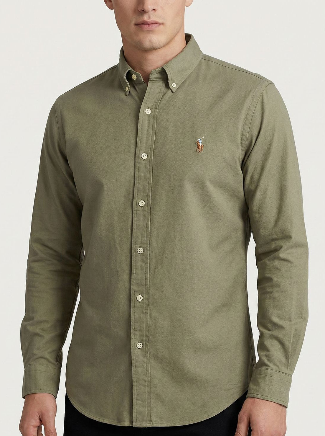Camisa Manga Longa Lisa Polo Ralph Lauren