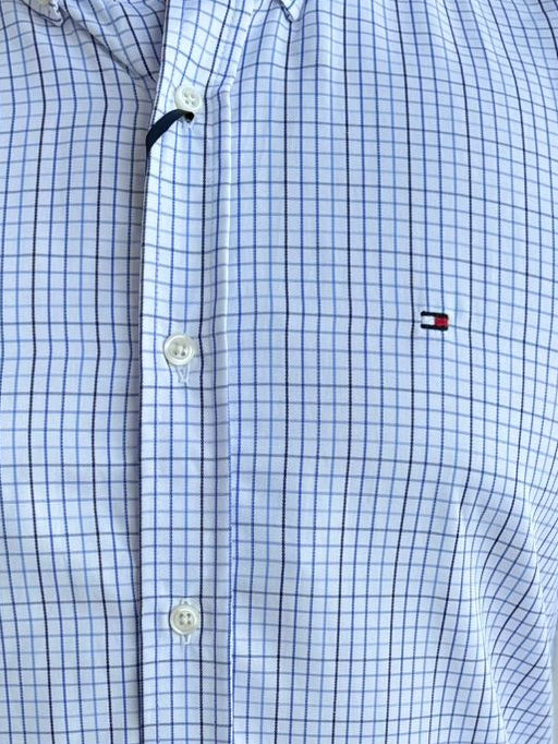 Camisa Manga Curta Xadrez azul Tommy Hilfiger